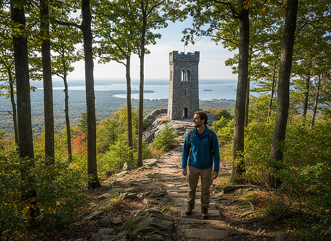 Sleeping Giant Tower Trail